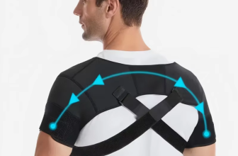 Adjustable double shoulder support brace belt