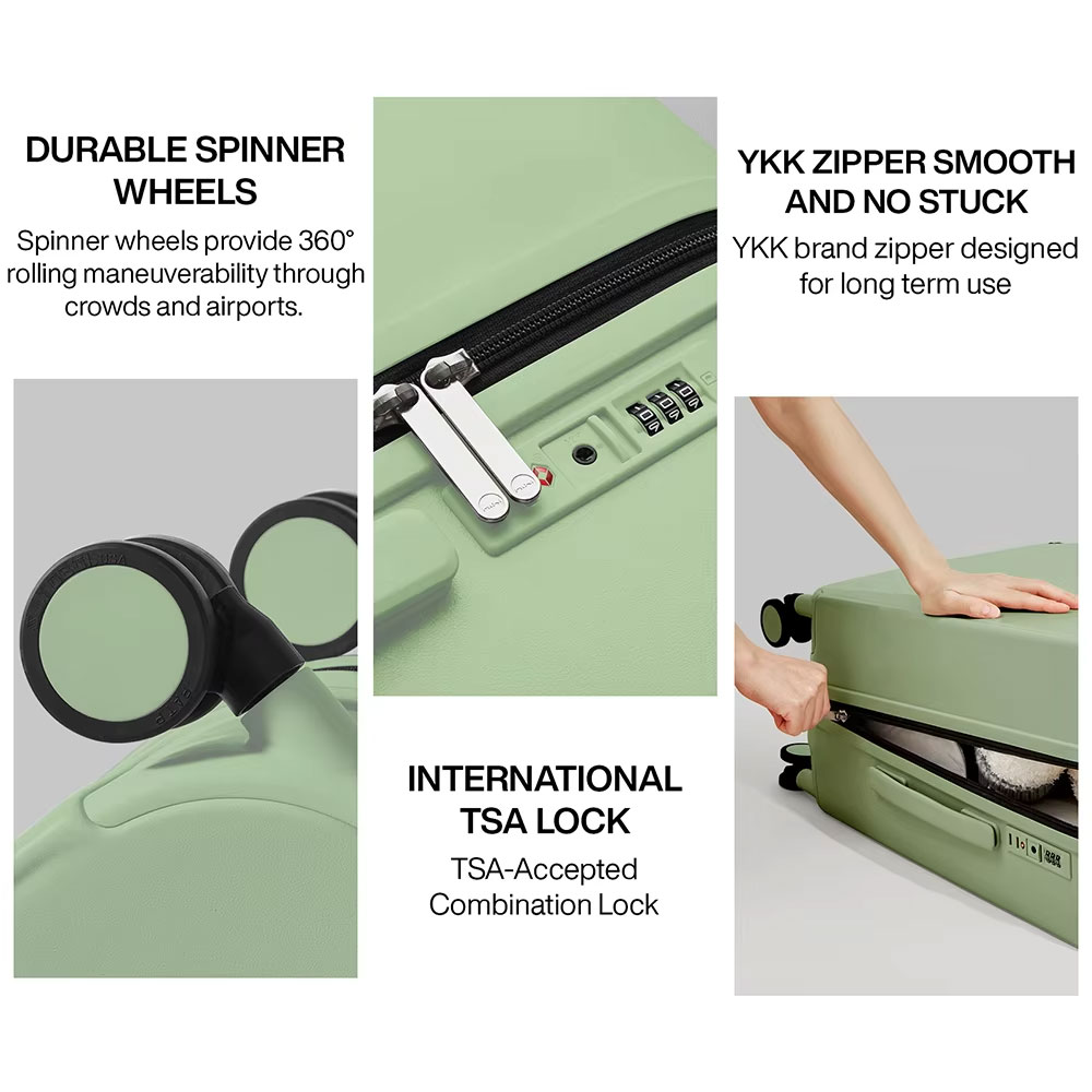 Mixi Travel Spinner Suitcase for Travel