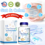 Vegocn 15-Day Gut and Colon Cleanse & Detox Capsules