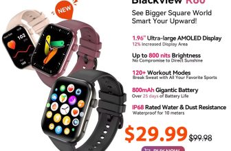 Blackview R60 fitness tracking smartwatch