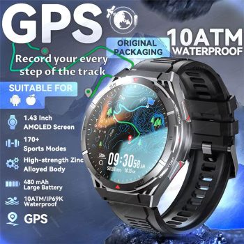 Premium GPS Smartwatch with AMOLED Display