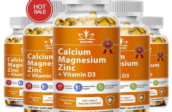5X Calcium Magnesium Zinc D3 capsules