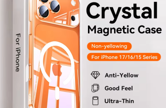 Joyroom Crystal Magnetic Anti-Yellow Case for iPhone 15/16/17 Series