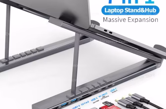 USB C laptop stand docking station