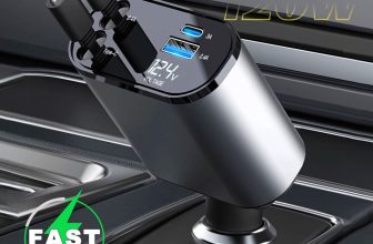 4 IN 1 retractable car charger
