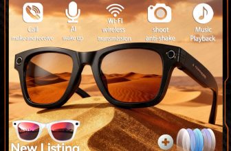Smart AI glasses with video recording
