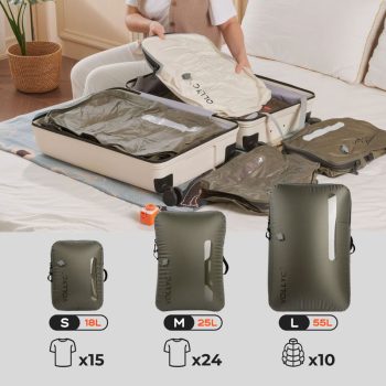 FLEXTAIL travel compression storage bag