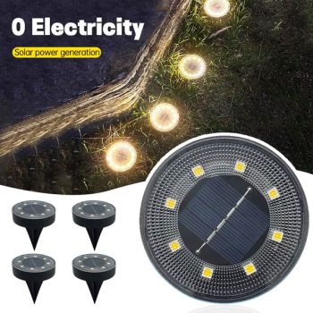 LED outdoor solar power floor lamps
