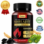 High purity Shilajit capsules for men