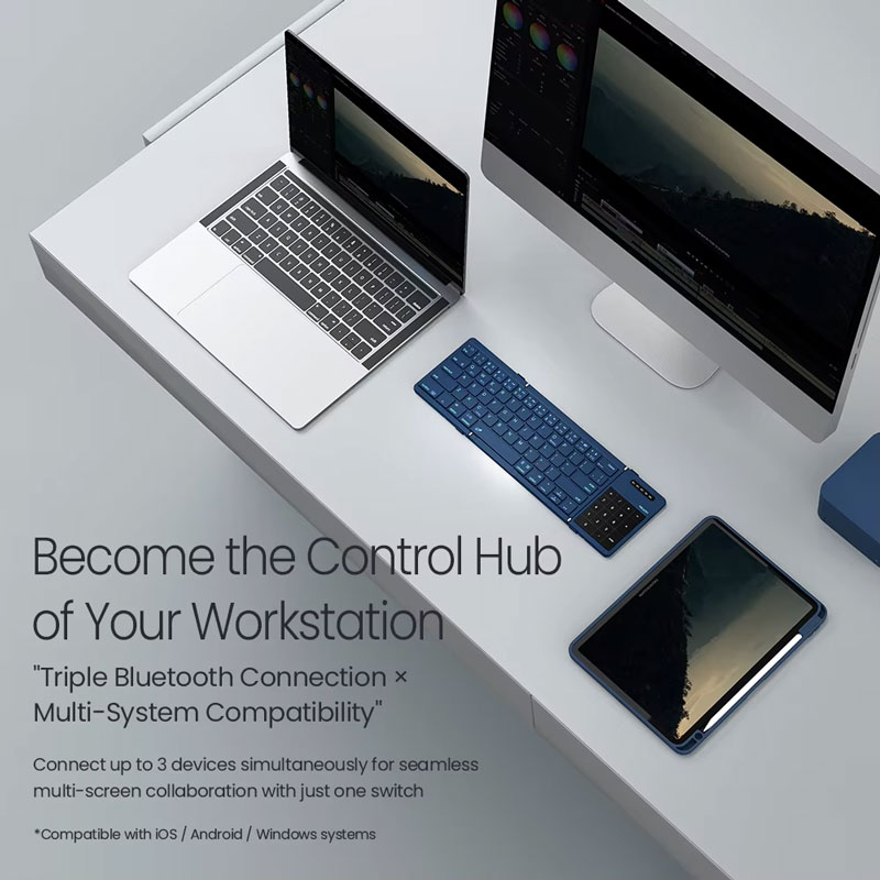 Nillkin Foldable Wireless Bluetooth Keyboard Portability