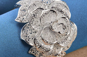ALIZERO 925 sterling silver flower bracelet
