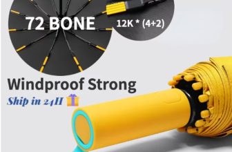 Super Strong Windproof Automatic Folding Umbrella