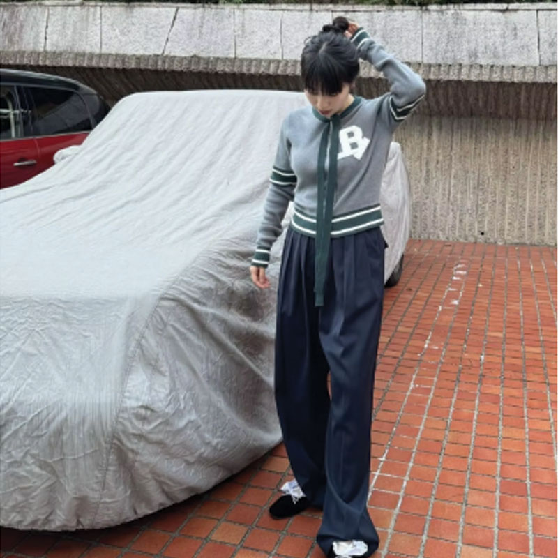 Geyalovvy Japanese College Style Cardigan Image 4