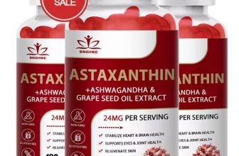 SNGHWE 24mg Astaxanthin Capsules Improves Health