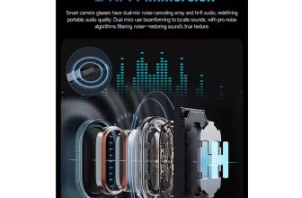 AI smart glasses with 8MP camera