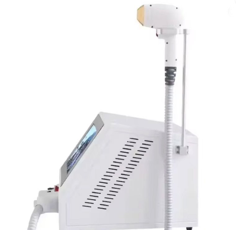Device in use on leg