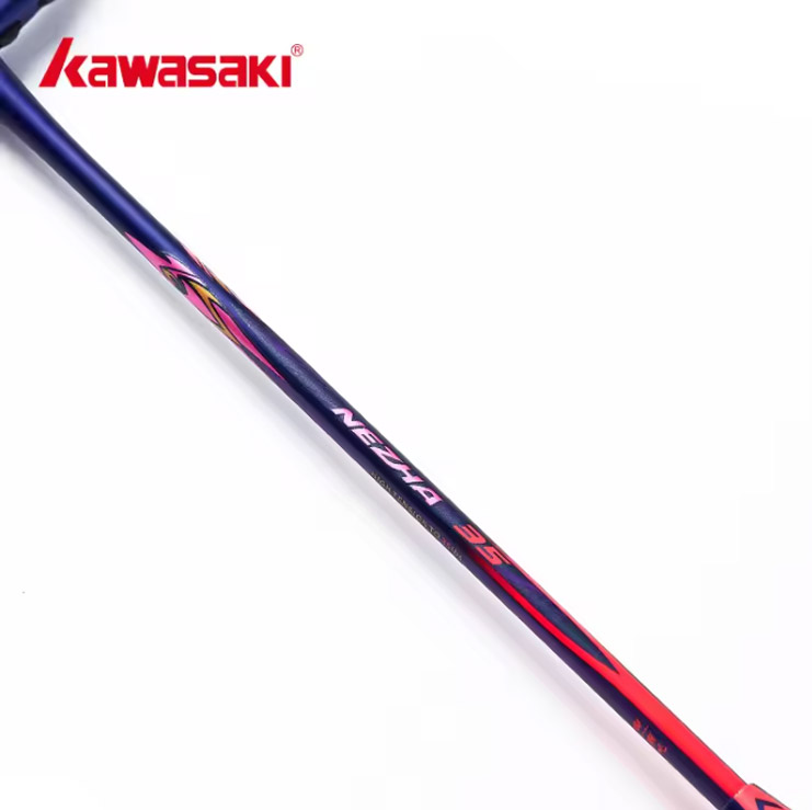 Kawasaki racket frame and shaft detail