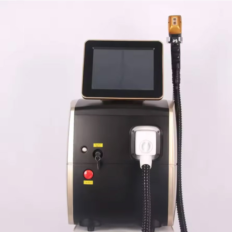 Diode laser device with accessories