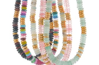 Waterproof Stainless Steel Beaded Necklace