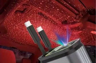 YITUMU 4-in-1 Retractable Starlight Car Charger