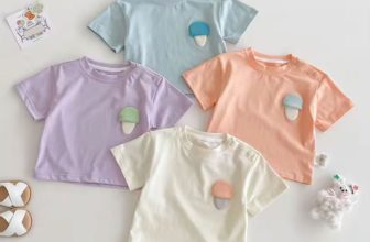 2025 Kids Ice Cream Graphic T-Shirt Ages 0-5
