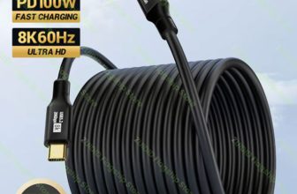 5M USB 3.2 20Gbps Thunderbolt 3 Type-C Cable