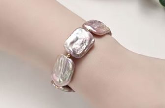 Dainashi Big Baroque Freshwater Pearl Adjustable Bracelet 2026