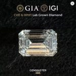 Emerald Cut Lab Diamond VVS D Color GIA IGI