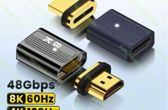 HDMI 2.1 Magnetic Adapter 8K 60Hz 48Gbps eARC