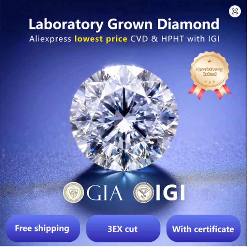 High Clarity Lab-Grown Diamond
