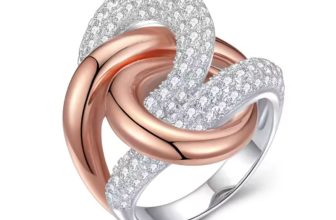 LAYA 925 Silver Irregular Curve Cross Zircon Ring