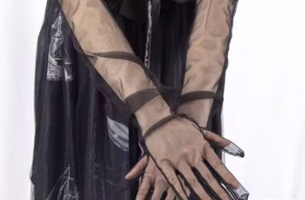 Long Sheer Tulle Gloves Ultra Thin Stretchy Mesh