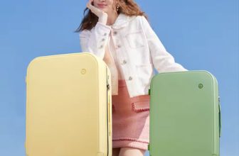 Mixi Patent Design Travel Spinner Suitcase – Stylish, Durable, and Travel-Ready