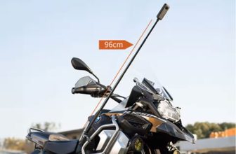 PGYTECH 96cm Extendable Selfie Stick Motorcycle Mount