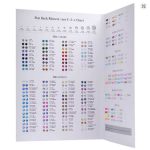 QIIY Rhinestone Color Chart 150+ Colors Guide