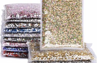 Bulk glass flatback rhinestones crystals