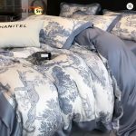 Silky Eucalyptus Lyocell Bedding Set Leopard Duvet Cover
