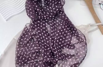 Small Dots Chiffon Bandana Scarf Summer Sunscreen Hijab