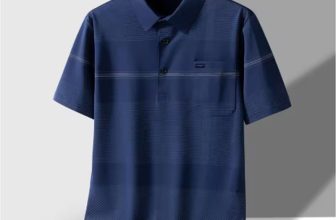 TFETTERS 2025 Summer Polo Shirt Men Real Pocket