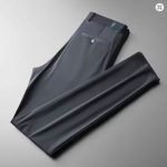 TFETTERS Ice Silk Men Casual Pants 2025 Summer