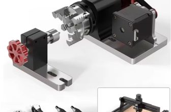 Twotrees 4th Axis CNC Rotary Roller Engraving Module