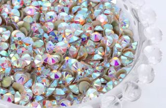 Wholesale Crystal AB Flatback Rhinestones SS10-SS30