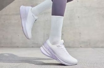 Xtep Women Cotton Shoes Synthetic Leather Walking Sneakers