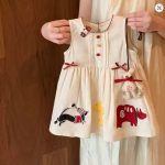 2025 Girls Summer Vacation Cute Vest Dress