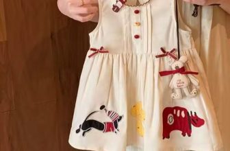2025 Girls Summer Vacation Cute Vest Dress