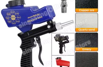 Adjustable 90 PSI Portable Sandblasting Gun Set