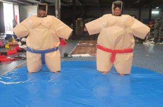 Commercial Inflatable Sumo Wrestling Suits Carnival Games