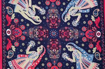 Fashion Flower Cotton Bandana Square Scarf Headband