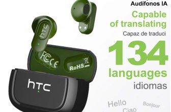 HTC NE51 AI Translator TWS Sport Earbuds Mic