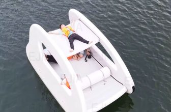 Inflatable Solar Electric Party House Boat DWF